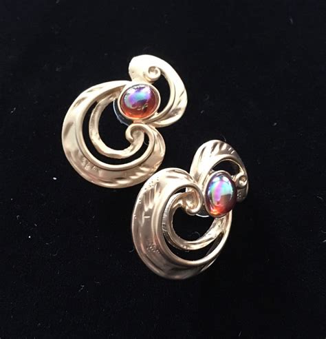 avon earrings vintage|avon vintage pierced earrings jewelry.